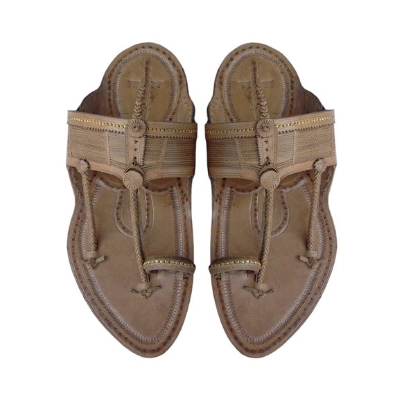 Authentic Kolhapuri Chappal Men by kolhapurichappals on Etsy