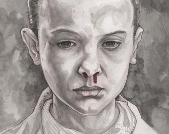 Eleven Stranger Things Poster Print Chris Oz Fulton