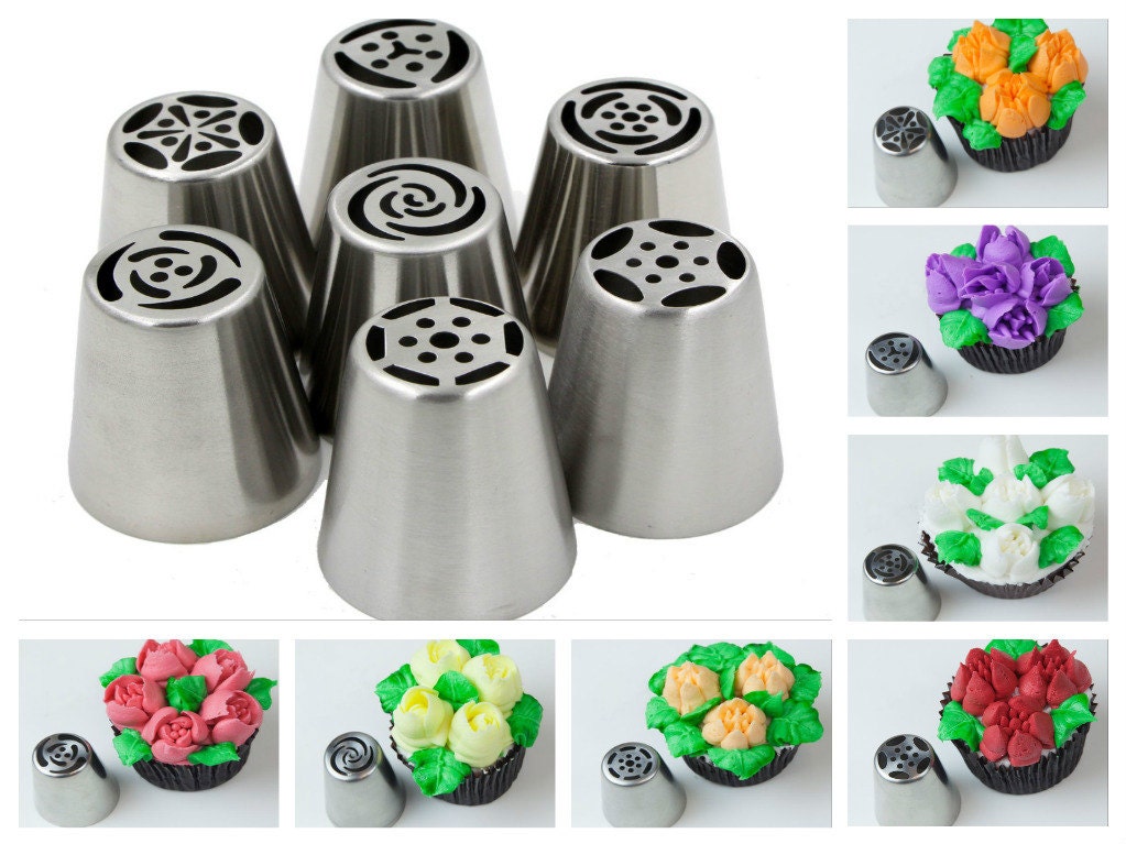 Russian Icing Nozzle, Russian Rose Tip, Russian Piping ...
