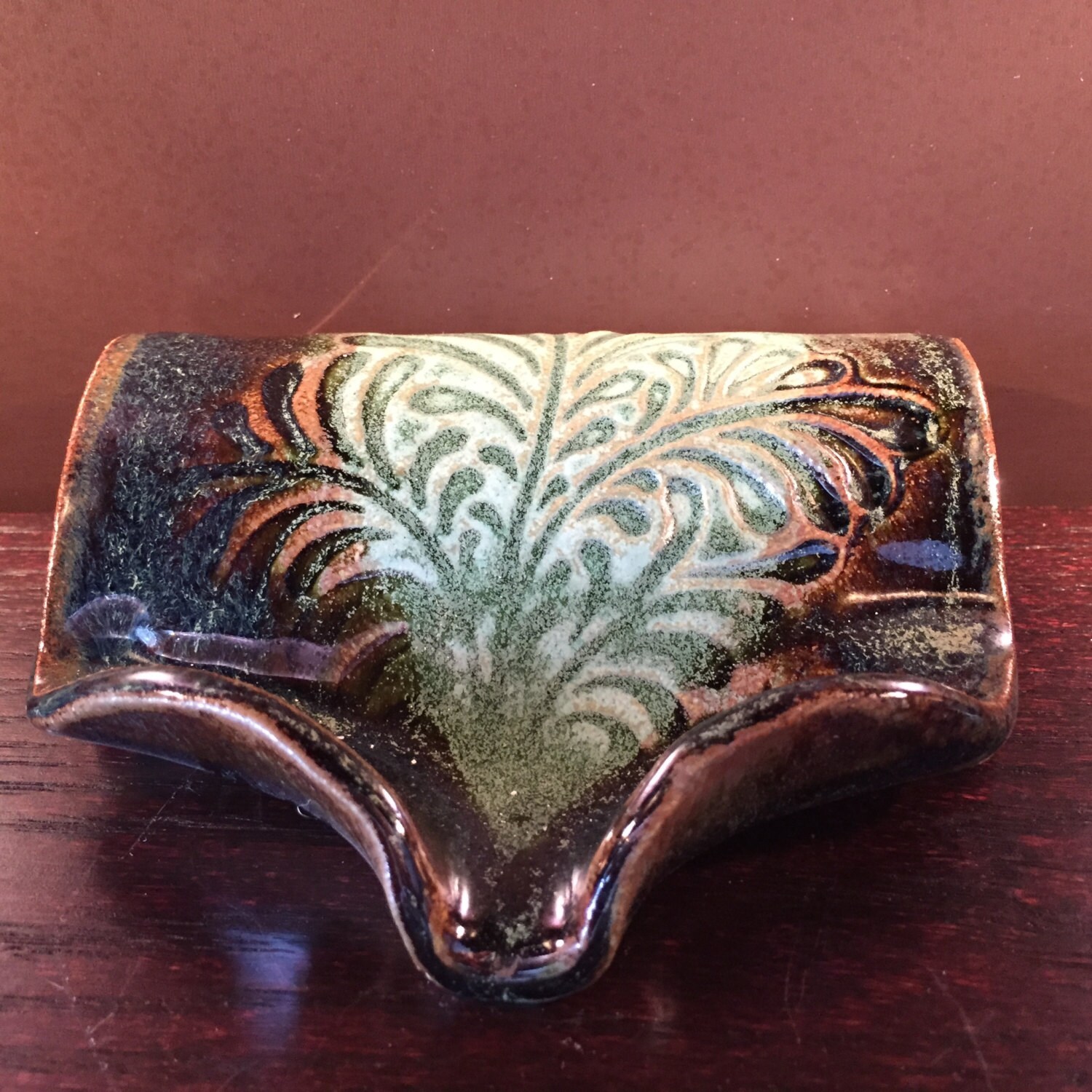 Self Draining Soap Dish Amazon Green