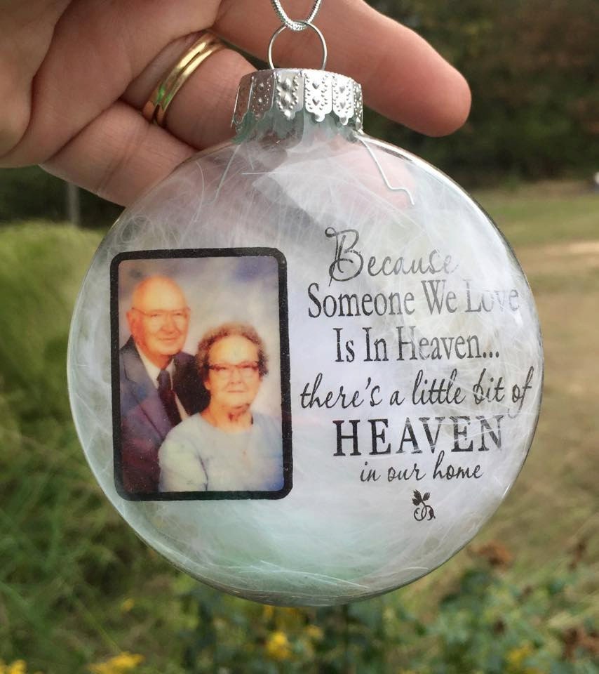 Personalized Christmas ornaments-photo Christmas