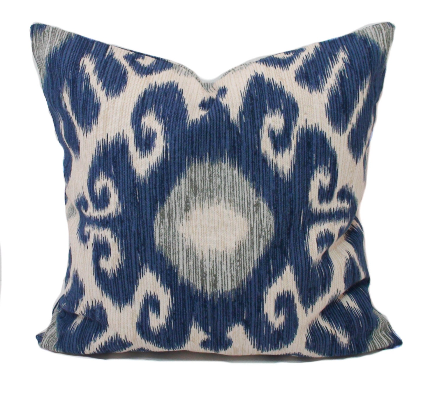 Blue pillow covers 14x14 Blue throw pillows by PillowCorner