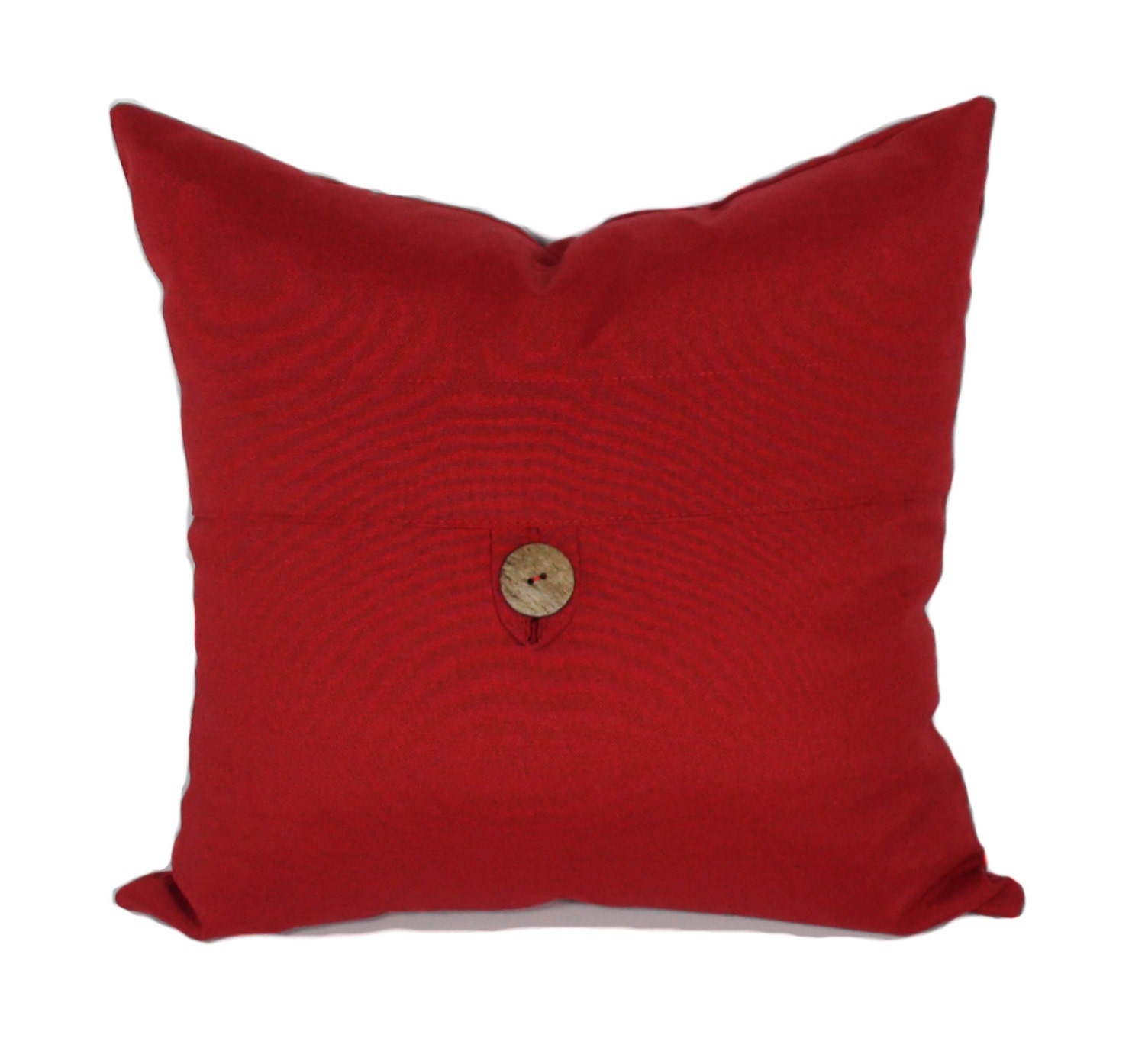 Outdoor pillow cover Red outdoor pillow Outdoor throw