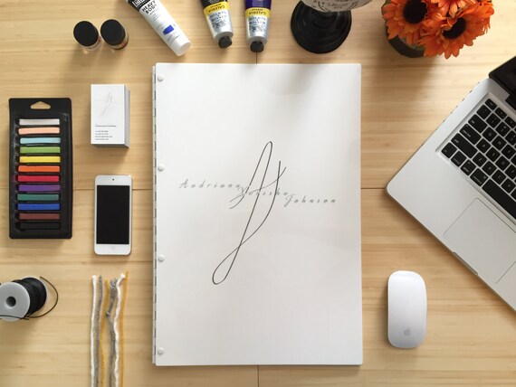 17x11 Portrait Glossy White Portfolio 17x11 Portrait Orientation Portfolio Presentation White Screw post portfolio Book Case Portfolio