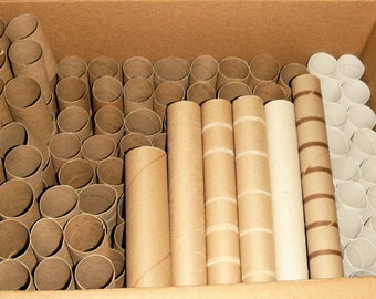 205 Toilet Paper Tubes and 6 paper towel tubes
