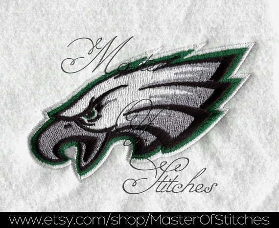 Football Embroidery Designs philadelphia eagles 4x4