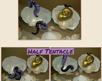 Ursula Tentacle Earrings Set