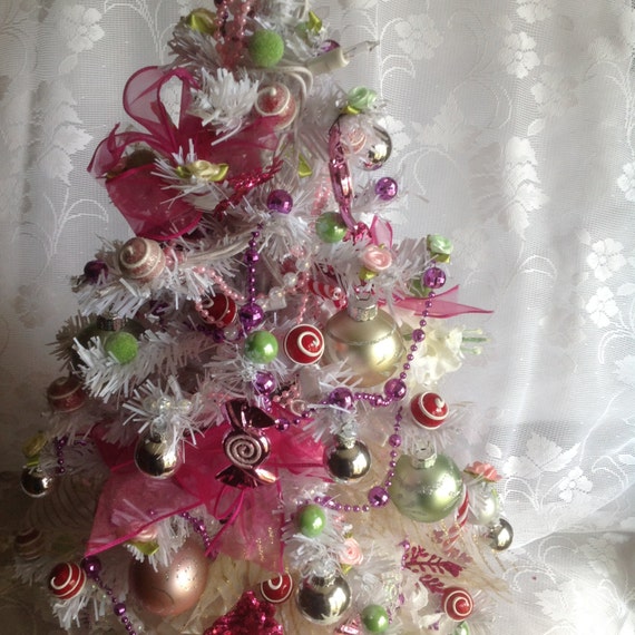 items similar to lighted white and pink tabletop tree items similar to lighted white and pink tabletop tree