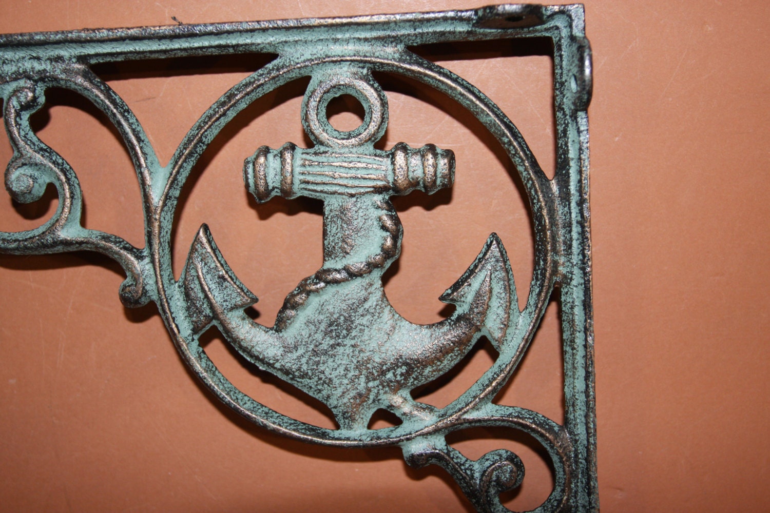 13 OFF 3 Nautical shelf brackets 9 Nautical by WePeddleMetal