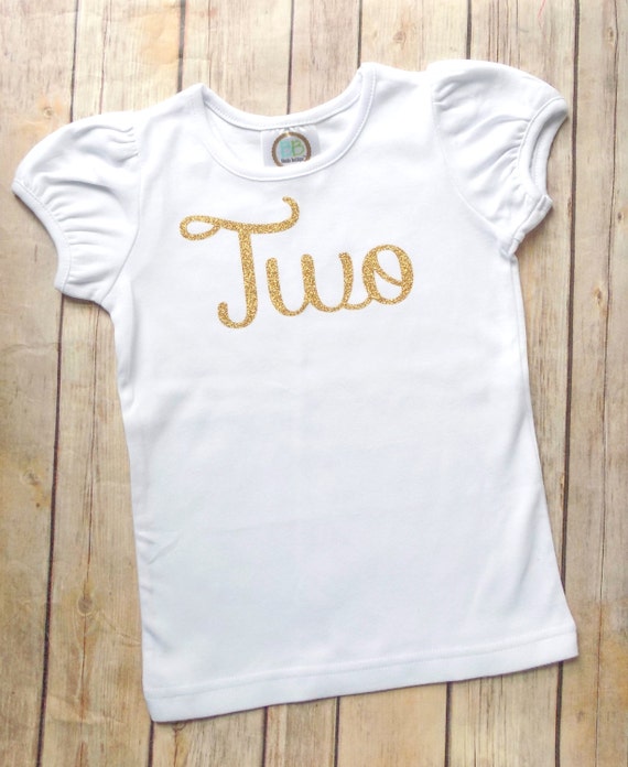 second birthday shirt girls second birthday by TheLittleQueenBee