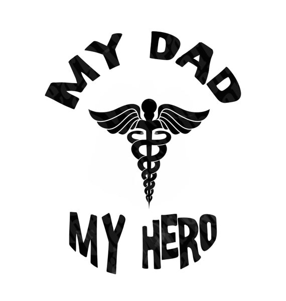 Download My Dad My Hero Doctor Father's Day SVG PNG JPG by IHeartSVG