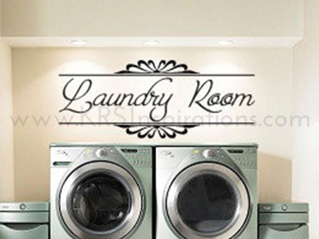 LAUNDRY Wall Decal