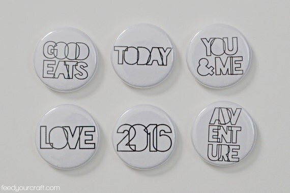 Des déclarations claires Flair Mini Badges