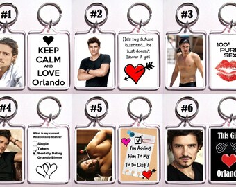 Orlando Bloom Keychain Key Ring - Many Designs To Choose From Shirtless