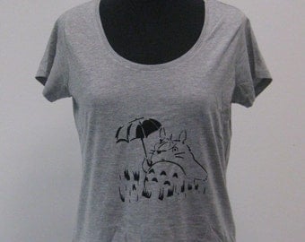 t-shirt women totoro miyasaki from S to XL
