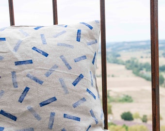 Housse de coussin motif "Stick"