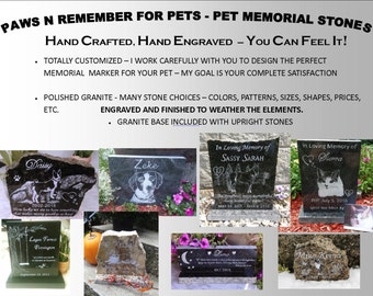 Pet memorial garden | Etsy