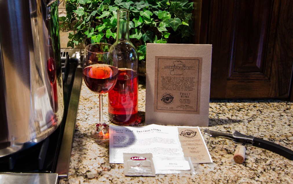 Fruit Wine Do It Yourself 1gallon Recipe Kit 2 PACK