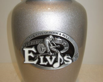 825 Elvis Adult Metal Cremation Funeral Urn