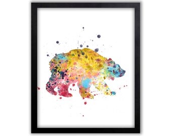 Bear Wall Art bear wall art | etsy Bear Wall Art bear wall art | etsy