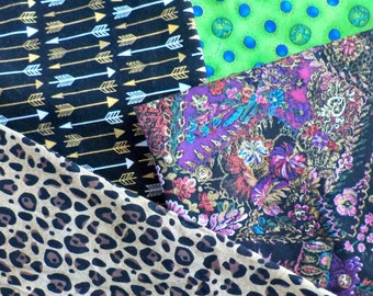 Reusable Cloth Pad- BUILD YOUR STASH !!! Moderates/Regulars- Random Prints- Sets of 3