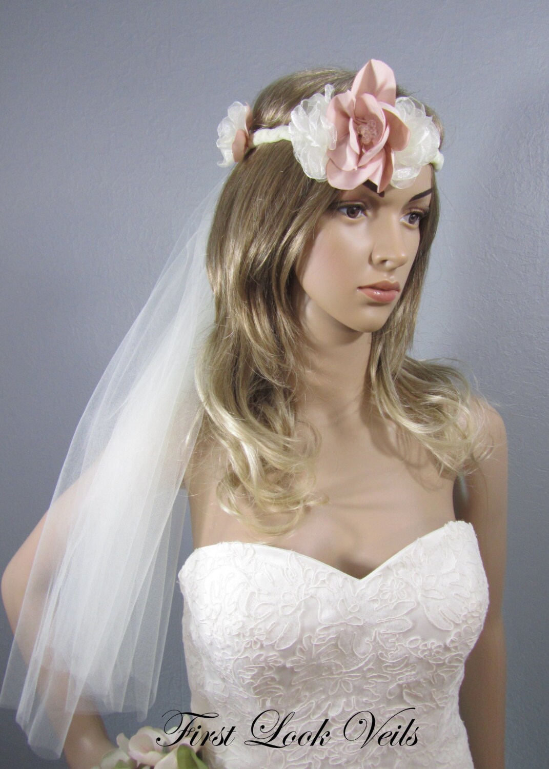 hippie wedding veils