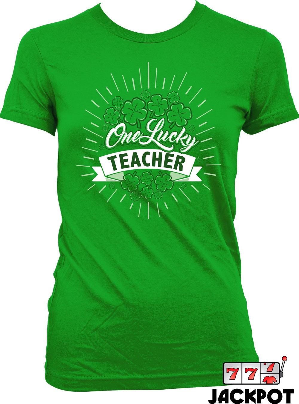 St. Patrick's Day Gifts For Women One Lucky Teacher Shirt