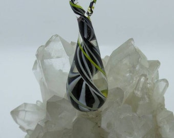 Murano Glass Millefiori Charm Pendant.