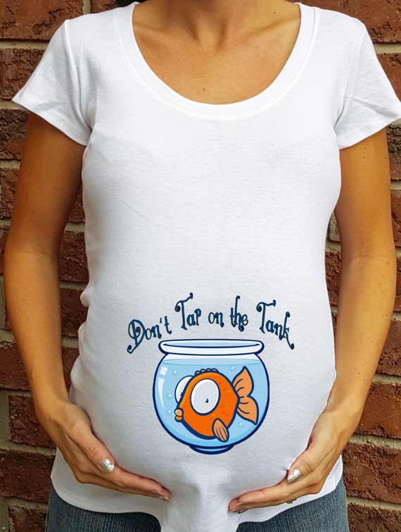 fish bowl maternity shirt