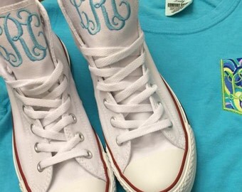 HIGH TOP Convers Chuck Taylors - Monogrammed Chuck Taylor High Tops