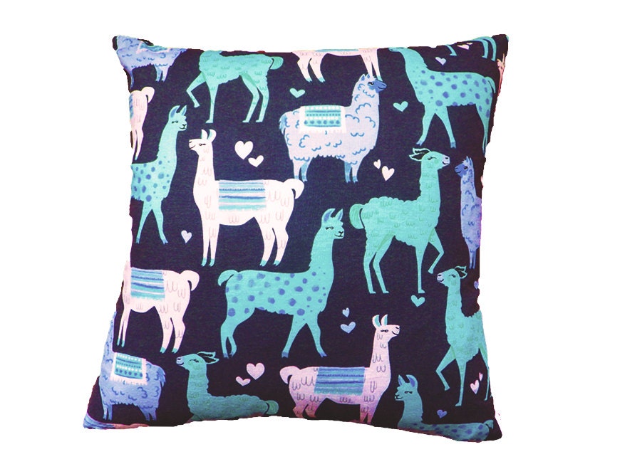 llama cushion cover