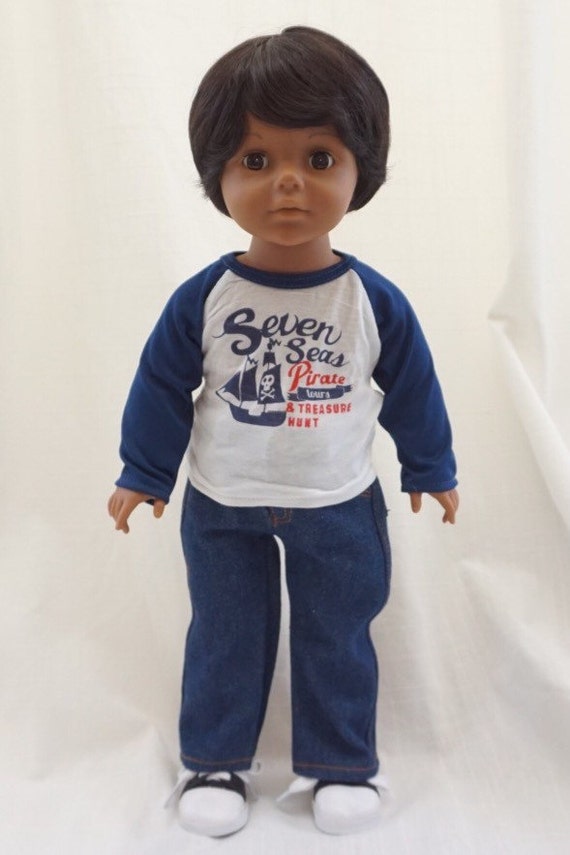 18 inch Boy Doll Custom Madame Alexander American Boy Doll