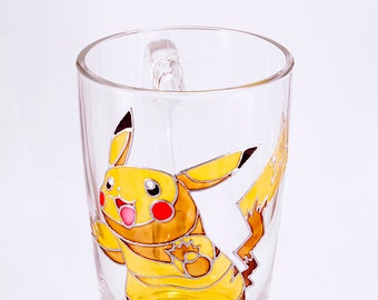 Pikachu Mug, Pokemon Mug, Anime Mug, Gamer Mug, Geeky Gifts, Pokemon Gifts, Pokemon Go Mug, Pikachu Gift