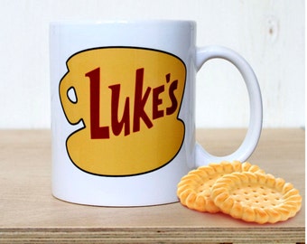 Luke's Mug, Luke's Diner Mug, Coffee Mug, Funny Coffee Mug, Gilmore Girls Gift, Best Friend Mug, Ceramic Coffee Mug, Mother Daughter Gift