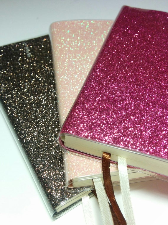 Items similar to Gorgeous Glitter Notebooks on Etsy