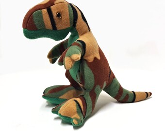 red t rex plush