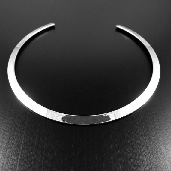 Silver Choker Cuff Necklace Silver Cuff Necklace by