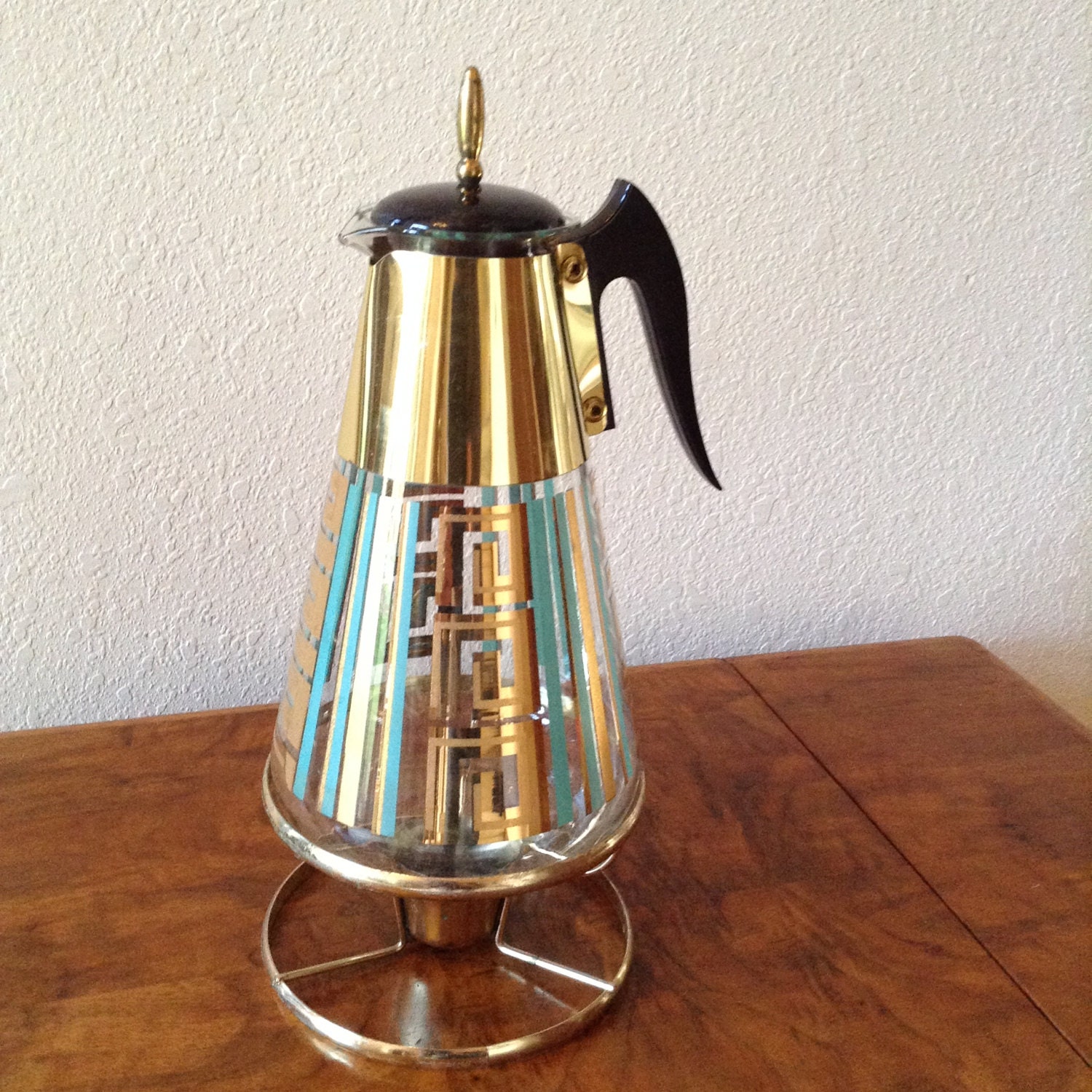 Mid Century Modern Coffee Pot Vintage Coffee pot Atomic