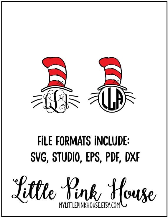 Download Cat in the Hat Dr. Seuss design cut file SVG by ...