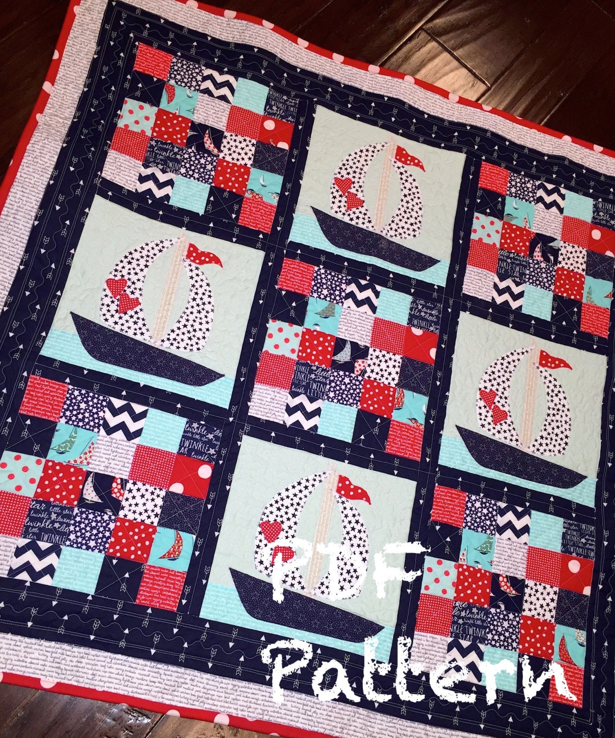sailboat baby quilt pattern quilt pattern nautical baby