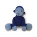 blue stuffed monkey
