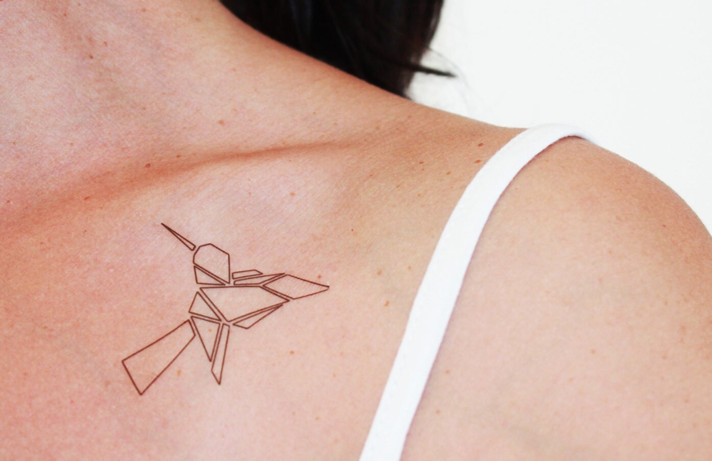 2 hummingbird temporary tattoos origami tattoo hummingbird 2 hummingbird temporary tattoos origami tattoo hummingbird