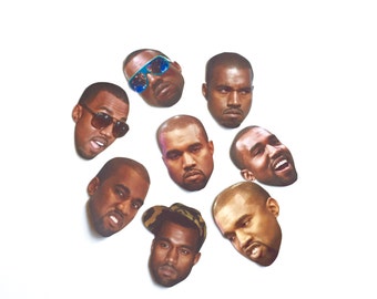 Kanye West Inspired Emotions Sticker Set