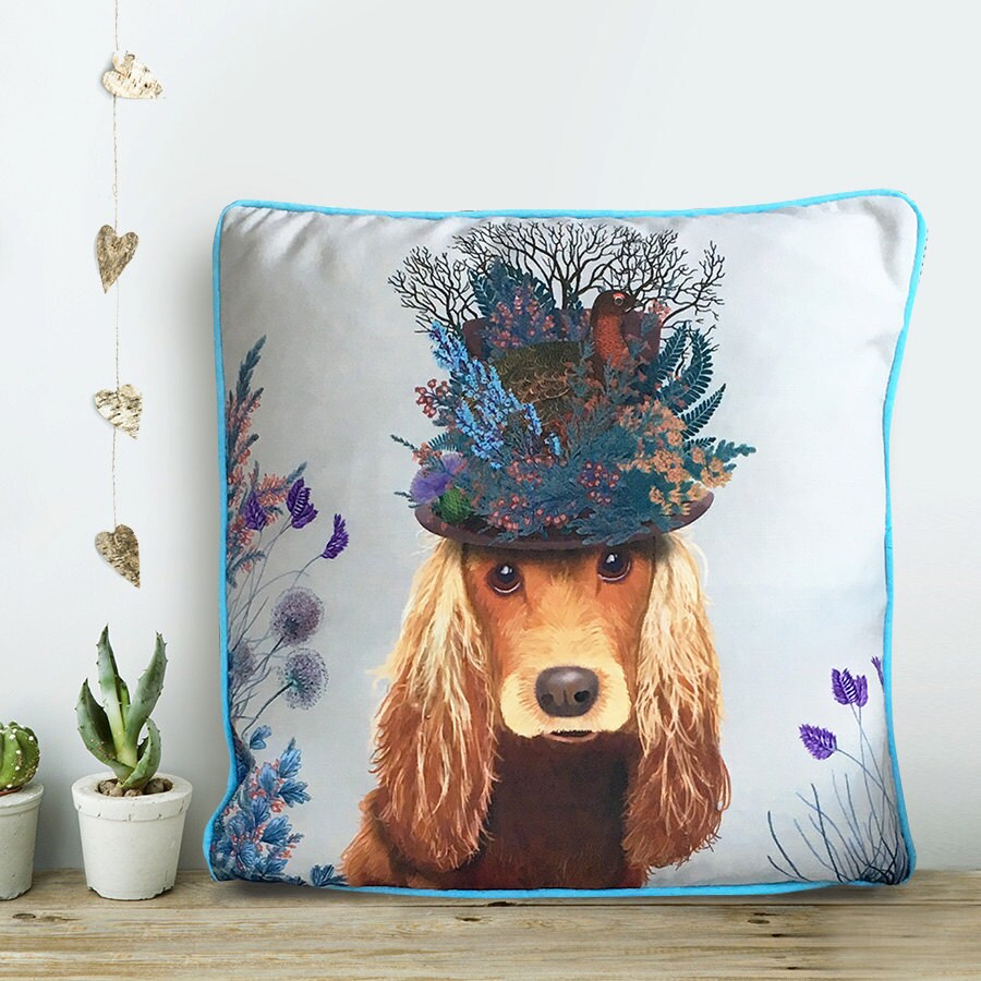 spaniel cushion