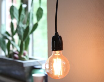 Industrial hanging lamp vintage