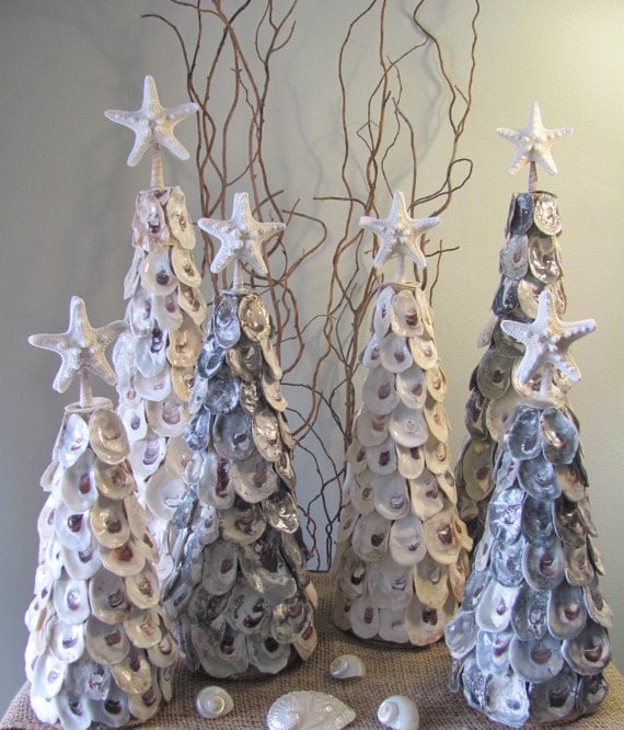 oyster shell christmas tree oyster shell tree coastal oyster shell christmas tree oyster shell tree coastal