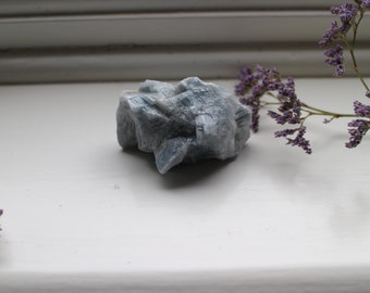 blue calcite cluster