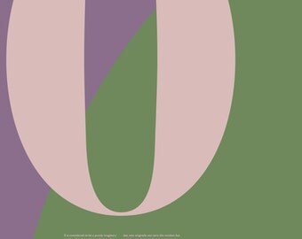 No. 0 Numerical Poster