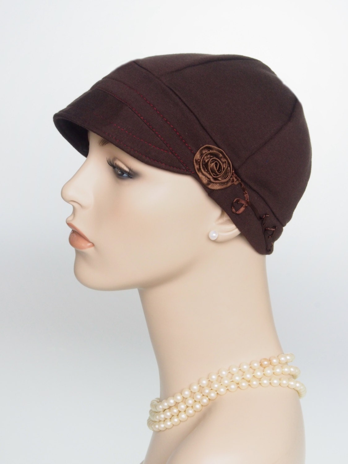 Womens chemo cap for cancer hair loss Lightweight cotton hat