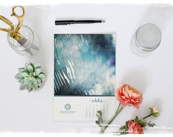 2017 Desk Calendar Photoshop TEMPLATE, Clean and Modern Design, Calendar Template, Client Gift or For Sale, Commercial Use, Instant Download